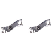 2X Regulowany mostek rowerowy z przedłużeniem kierownicy rowerowej 25,4 mm