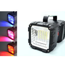 Venkovní světla WQQZJJ 35LED Jasná dobíjecí dvojitá pátrací svítilna