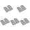 Silicone Toast Bread Mold Loaf Pan for Baking 10Pcs Nonstick Tray 3