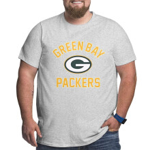 GBP_Packers Herre Store og høje sportskorte fodboldærmer med holdlogo