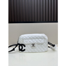 CHANEL Cambon Camera Bag Black White