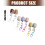 Tiny Scissors With Protective Cover And Colorful-coffee 4