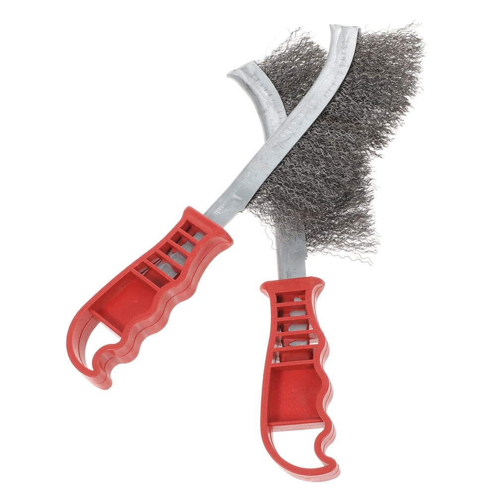 4Pcs Wire Brush Set For Heavy Duty Rust Removal And Grill Cleaning With Comfort Grip 9045646707891
