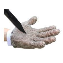 Stainless Steel Cut Resistant Glove for Kitchen Meat Cutting, Food Safe Chainmail Protection, 1pcs XS