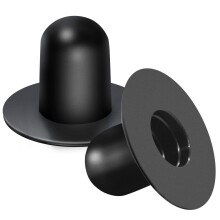 M095BK Pool Filter Pump Replacement Plugs Black Dual Set LeakPrevention Seal for Swimming Pool