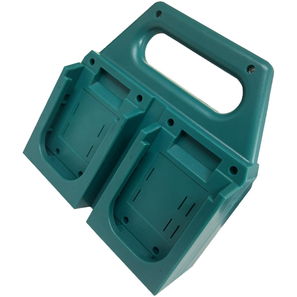 Power Tool Battery Holder 18V Wall Mount Rack Organizer For 4/6 Cells Space Saving And Secure Storage 9351714676618