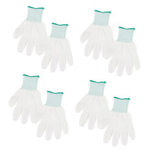 Cut Resistant Work and Gardening Gloves 12 Pairs Small Nylon PU Coated Enhanced Grip Durable Design