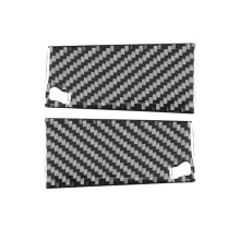 Carbon Fiber Center Console Side Air Vent Cover Trim for XF 2008-2015 Interior Accessories