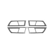 Acabamento de Fibra de Carbono para Maçaneta Interna de Porta de Carro para XF 2008-2015 Acessórios Internos