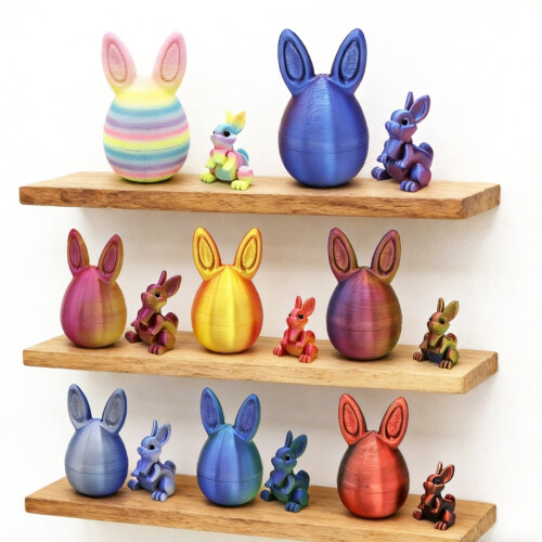 Rabbit Easter Set Easter Party Home Desktop Decoration-2 1 2