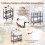 Foldable Dining Table, Marble Look, Seats 2-4, Mobile 3