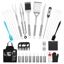 Grill Accessories Kit 39PCS for Blackstone, Stainless Steel Flat Griddle Tools Set with Carry Bag