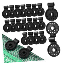 50Pcs Heavy Duty Shade Cloth Clips with Quick Lock and Secure Grip for Greenhouse Nets