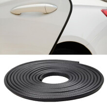 10M 32ft Car Door Edge Guard Rubber U‑Shape Protector Black Scratch‑Resistant Waterproof Trim