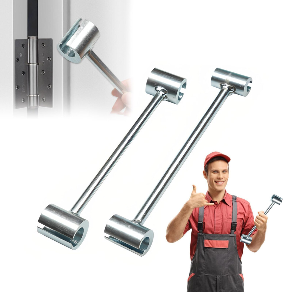 Door Hinge Adjustment Tool, Gap Adjusting Wrench 8Â25Mm, Durable Steel, Red For Flag Hinges 9771547052920