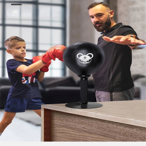 Pompotops Boxningssäck med Stativ Boxningsbord Speed Ball Boxning 2