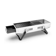 Portable Stainless Steel Charcoal Grill for Camping Picnic Travel Outdoor Mini BBQ