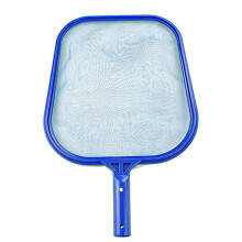 Pool Skimmer Net with Detachable Pole, Wide Mesh Scoop Head for Fast Surface Debris Removal in Pools and Spas