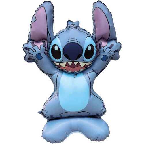 STITCH SHAPED STANDING FOIL BALLOON