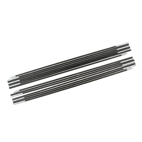 Fiberglass Tent Pole Replacement Kit 7 Section Adjustable Length Lightweight Camping Support Set