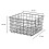 Small black wire basket - H16 cm 3
