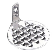 Stainless Steel Dough Scraper and Noodle Cutter Silvery Finish Easy Clean Kitchen Tool