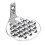 Stainless Steel Dough Scraper and Noodle Cutter Silvery Finish Easy Clean Kitchen Tool 1