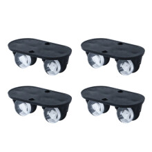 4pcs Mini SelfAdhesive Caster Wheels for Trash Can and Storage Box, 360 Smooth LowNoise Rolling