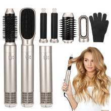 TTLIFE 6-in-1 luchtstyler, automatische luchtkruller, 1200 W Magic Styler met föhn, föhnborstel, föhnborstel