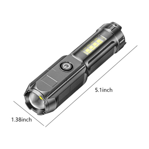 LED Flashlight Rechargeable 5000 Lumens 1
