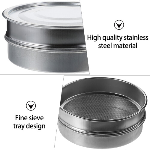 Stainless Steel Sprouting Tray Stackable Sprouter Growing Fresh Wheat 2