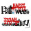Halloween table sign with eyeball spider design 2
