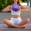 Μίνι μπάλα γυμναστικής Μικρή μπάλα γιόγκα Pilates 9" για ισορροπία και εκγύμναση 2