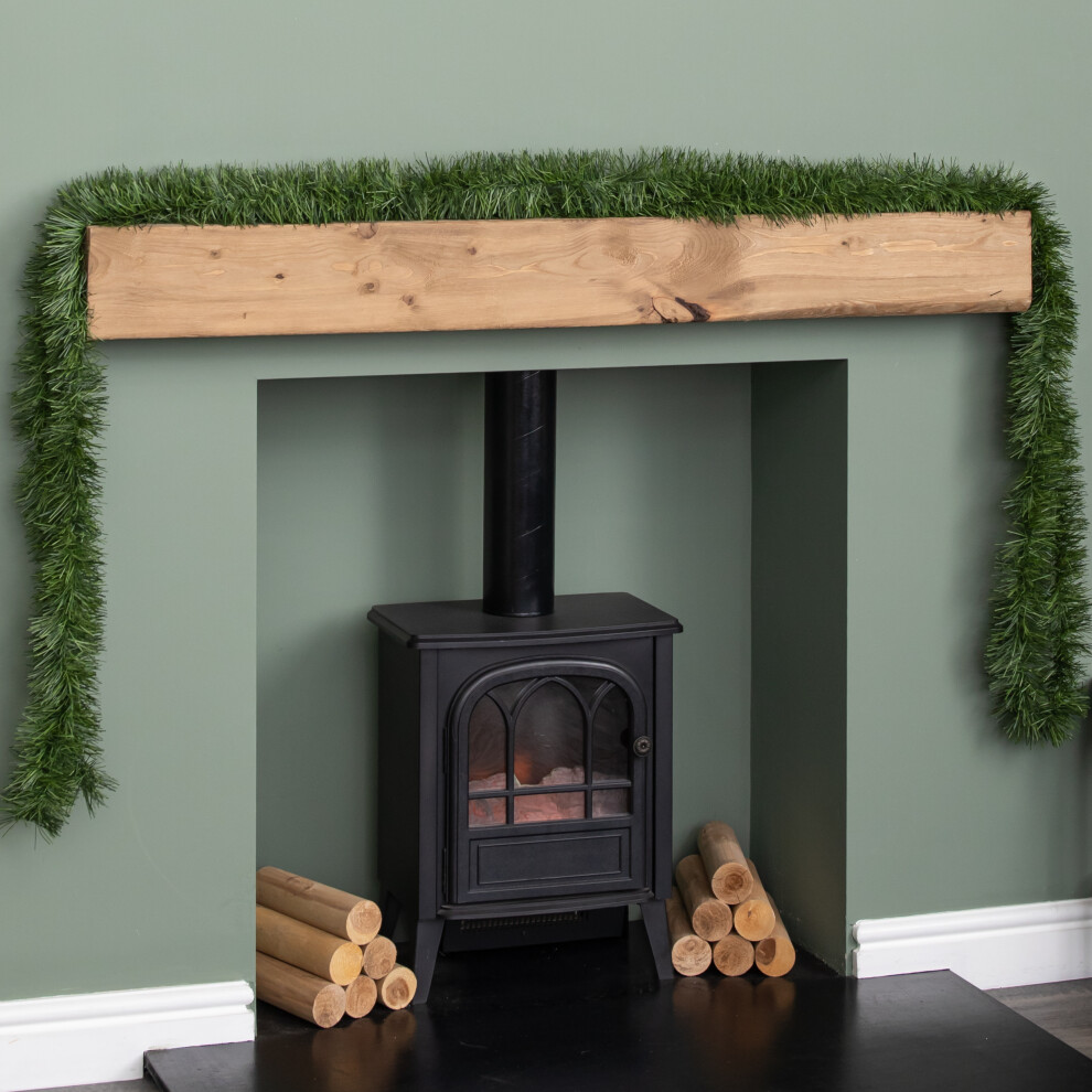 Samuel Alexander Green Christmas Garland - 6m - Image 3