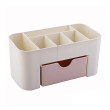 Organizzatore per trucchi in plastica PP di alta qualità, supporto per beauty box per una soluzione di archiviazione versatile che mantiene pulito