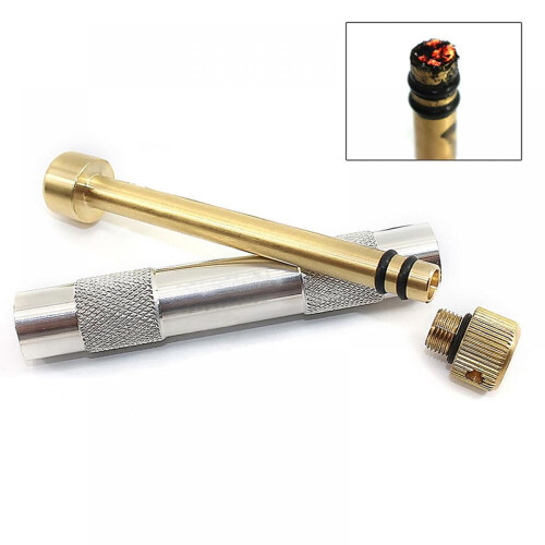 Portable Fire Starter Tube Air Compression Torch 1pc 1