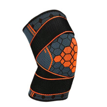 Volleyball Knee Pads with Impact Cushioning Pad, Breathable Elastic Fabric, NonSlip Fit for Training