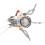 med utomhuscamping Piezo Ignition Backpacking Stove Portable Camping 5
