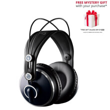 AKG K271 MKII Over Ear Closed Back Professional Studio Headphones - Free Gift RRP 20!