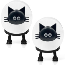 Black Sheep Toilet Paper Holder Self Standing Funny Bathroom Decor Compact Space Saving 2 Pack