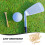Bamboe golftees, 50 stuks 3