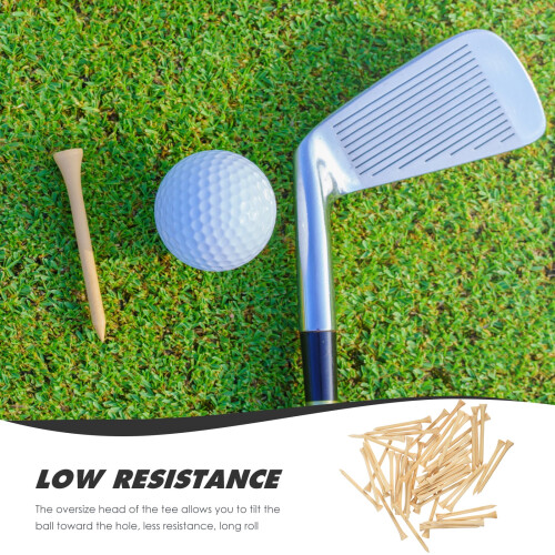 Bamboe golftees, 50 stuks 2