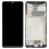 Γνήσια οθόνη LCD Super AMOLED για Samsung για Galaxy A42 5G SM-A426 Digitizer Full Assembly με πλαίσιο (Μαύρο) 3