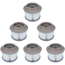 6pcs Filter for MSpa FD2089 Inflatable Swimming Pool, Replacement Cartridges for MSPA Filter