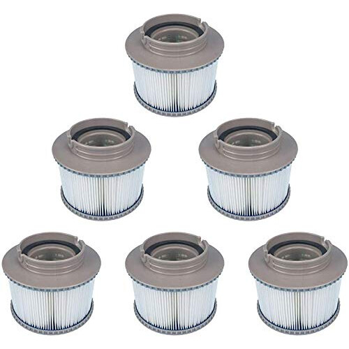 6pcs Filter for MSpa FD2089 Inflatable Swimming Pool, Replacement Cartridges for MSPA Filter