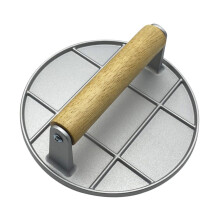 Smash Burger Press Aluminum Alloy Heavy Duty Non Stick Patty Press with Ergonomic Handle for Grilling