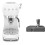 Smeg (Black) Smeg ECF02 Espresso Machine + ECTS01 Coffee Tamper Bundle 4