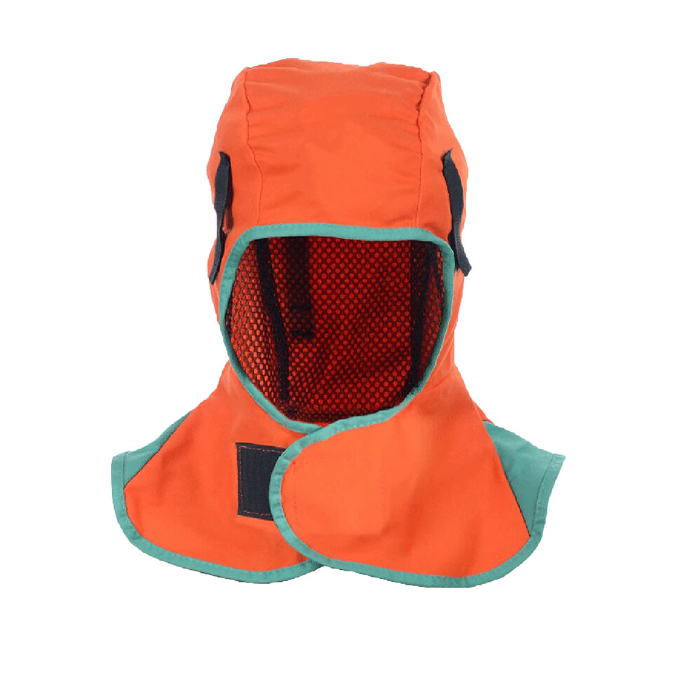 Flame Retardant Welding Hood And Cap For Men, Breathable Washable Headgear With Adjustable Fit And Neck Protection 9771547055822