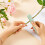 Rose thorn removal tool for flower stem and leaf peeling 4