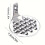 Stainless Steel Dough Scraper and Noodle Cutter Silvery Finish Easy Clean Kitchen Tool 3